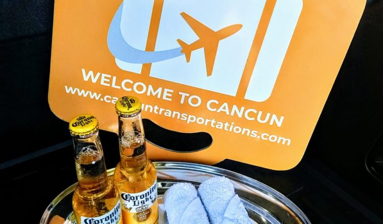 cancun airport transfers with beer